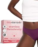 My•Mense Seamless Periodenslip Willow I Größe 42 I Nahtlose Periodenunterwäsche mit Saugkraft bis 4 Tampons & 12h Schutz I Ultradünn, auslaufsicher & unsichtbar I Für Alltag & Starke Tage