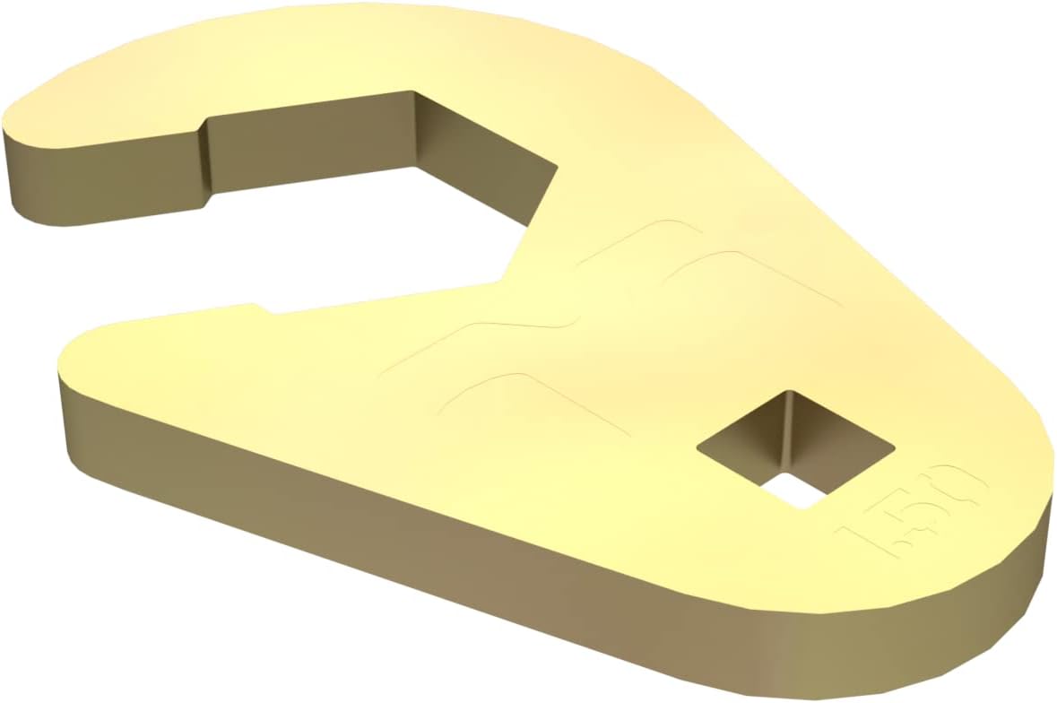 Metalcloak Crow's Foot 1 1/2" Duroflex Jam Nut Wrench, Designed to Work with Duroflex Control Arms, Work with ½” Ratchet, Precise Fit