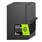 ONAVIA A5 Liniert Notizbuch, Notebook Hardcover, 80 Blätter (160 Seiten)...