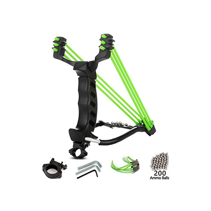 Buy MoreFarther Professional Slingshot Set, Y Shot Sling Shot Wrist