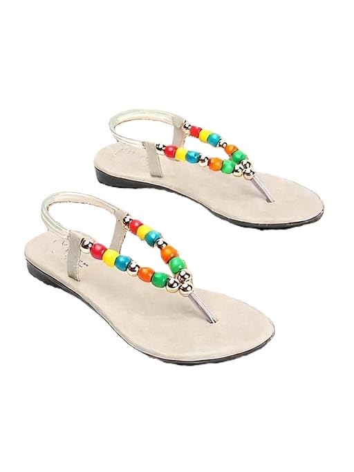 women flats patent leather solid ankle loop pvc sole stylish one toe sandals comfortable foot use