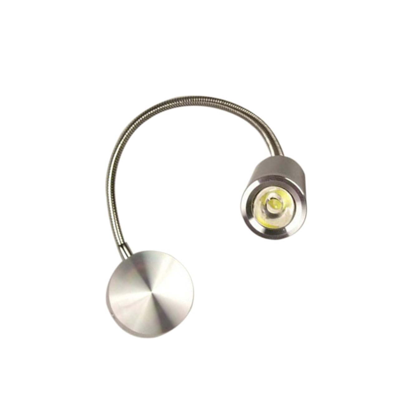 Operitacx 3w Lámpara De Pared Led Giratoria Brazo Flexible De Luz De Lectura Led Para Mesita De Noche Diseño Moderno Para Dormitorio