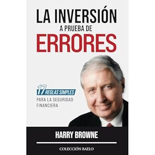 La Inversión a Prueba de Errores Audiolibro Por Harry Browne arte de portada