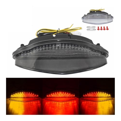 Feu arrière LED et clignotants de frein intégrés