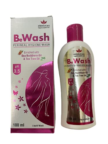 Be Wash Expert Intimate Hygiene, With Tea Tree Oil, Liquid Wash Prevents Dryness, Itchiness And Irritation, Balances PH, Paraben Free, 100 ml