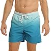 RIPT Men's Essentials Quick Dry UV 50 Sun Protection Swim Shorts Trunks,Blue Dip Dye, XXL #1