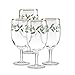Lenox 849606 Holiday 4-Piece Iced Beverage Glass Set, Christmas Dinnerware, Hosting
