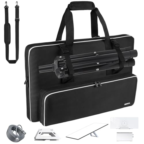 MRINCA Starlink Standard Gen 3 Carrying Case with Tripod Storage, Travel Bag for Satellite Antenna Router Accessories, RV Camping Organization Bag