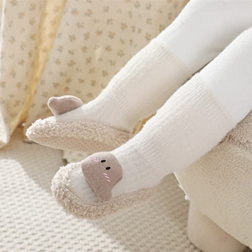 Toddler Cute Cartoon Socks Shoes Boys and Girls Socks Shoes Non Slip Soft Plush Warm Comfortable Shoes Baby Shoes4