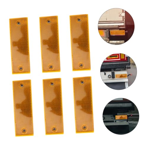12 adhesivos reflectantes para vehículos, seguridad y estilo miniatura 7