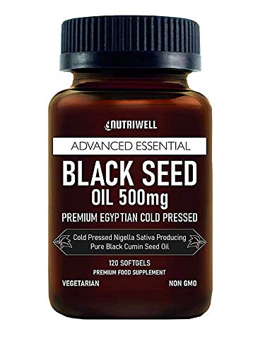 Nutri Well Black Seed Oil Softgel 500mg Capsules