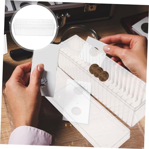 Caja organizadora de monedas Tofficu con 20 espacios miniatura 5