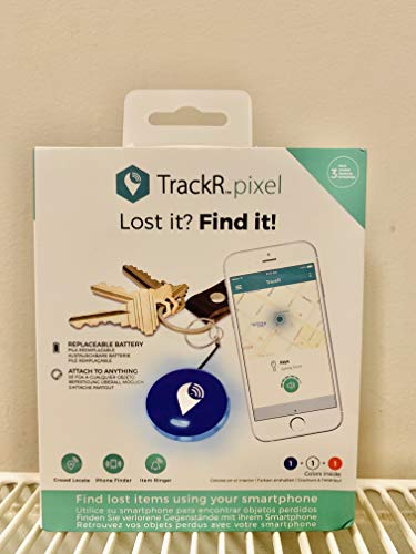 TrackR Pixel - Bluetooth Tracking Device. Item Tracker. Phone Finder. iOS/Android Compatible