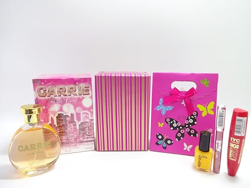 Carrie In The City Eau de Parfum coffret cadeau pour elle fragrance florale cosmétique femme