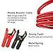 MAMIZO 12V/24V Überbrückungskabel, Startkabel Set Starthilfekabel, 6m 30mm² 1500A, den Schnellstart, mit Schutzhandschuhen, für PKW LKW kupferbeschichteten Aluminiumkabeln Starthilfekabel (6M)