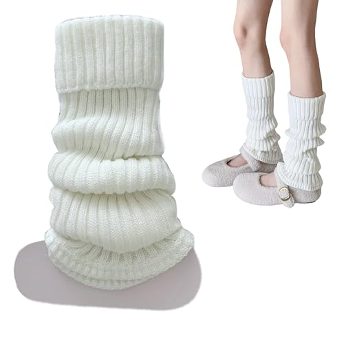 Image of Knitted Leg Warmers,womens leg warmers,Socks Long Yoga Ankle Warmers Women's Wool Warm Boot Socks