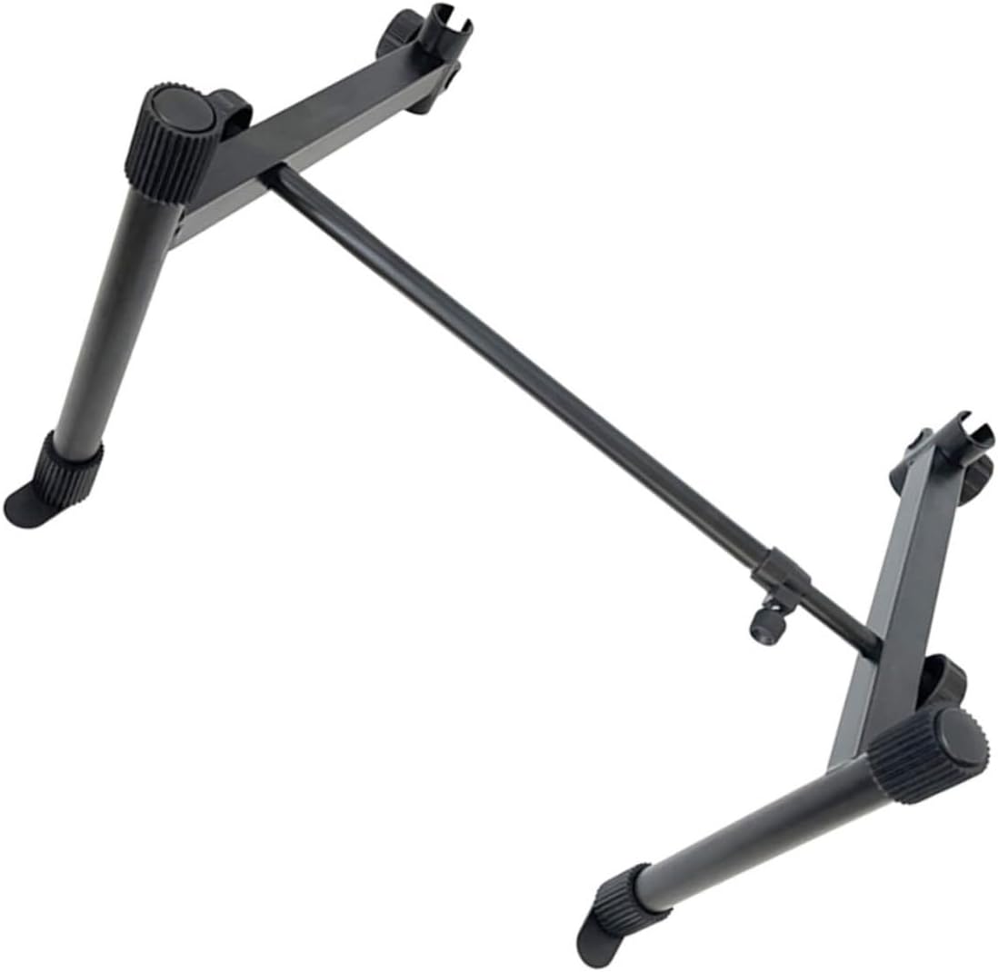 Wakauto Adjustable Electronic Piano Rack Extension Bracket Height-adjustable Instrument Holder for Comfortable Playing Portable Keyboard Stand for Musicians and Performers