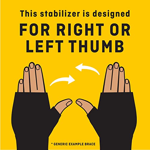 Image of Futuro Deluxe Thumb Stabilizer, Left or Right Hand, Small /Medium Size, Adjustable, Stabilizes and Supports Sore, Weak or Injured Thumb, Soft and Breathable Materials Enhance Comfort, 1 Piece