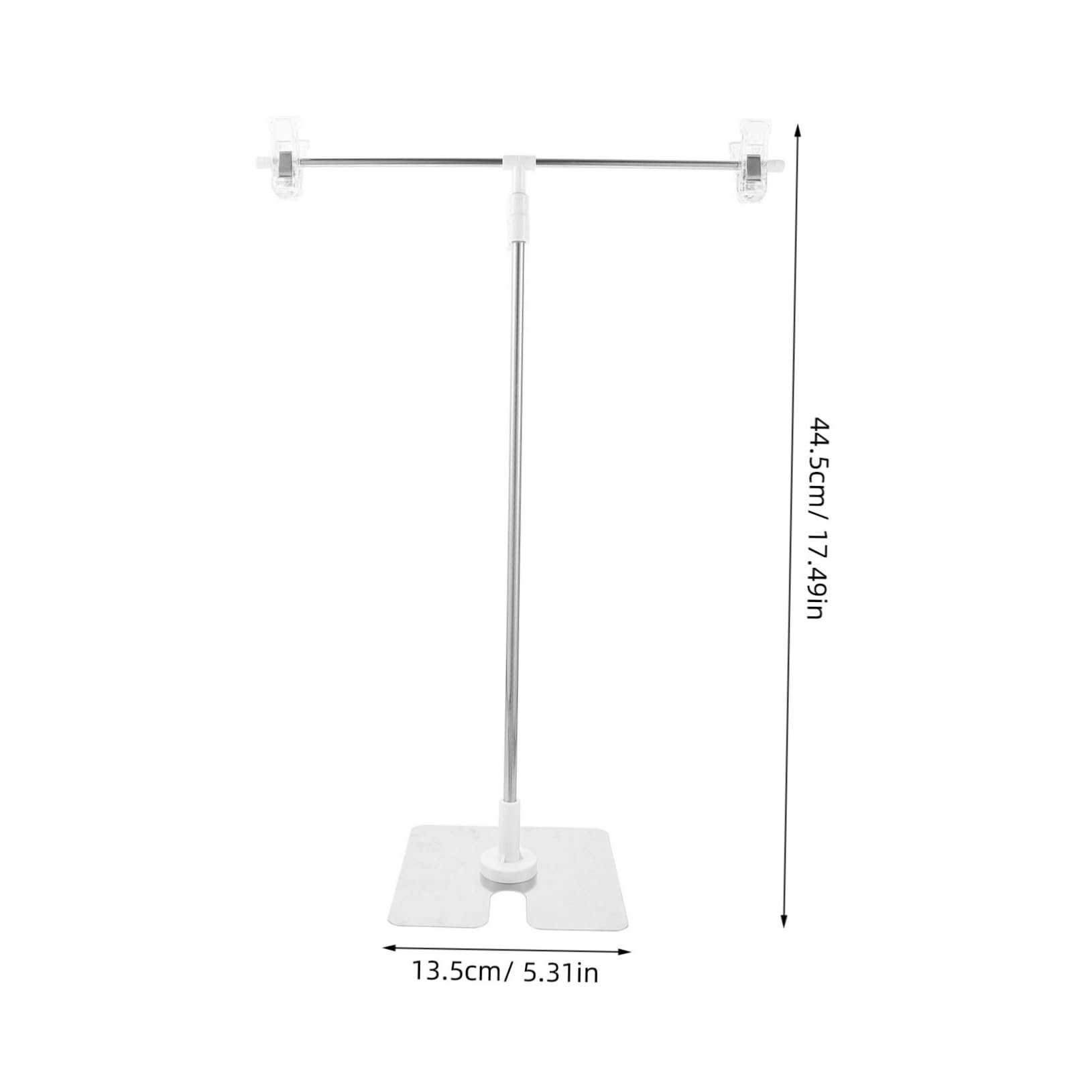 SOLUSTRE T-shaped Background Stand Backdrop Shelf Easy Setup Photography Props for