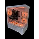 White RGB Gaming PC i5-10500 (10th GEN) 6-Core 4.5GHz, 32GB DDR4 RAM, 512GB SSD, RTX 3050 8GB, Windows 11 Pro, WiFi – High-Performance Desktop Computer for Gaming, Streaming, Content Creation - Image 5