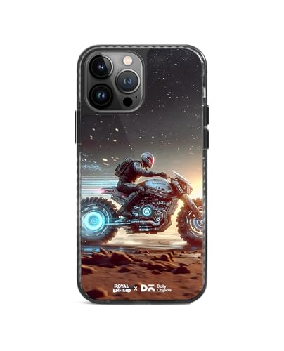 Image of DailyObjects Electric Blaze Stride 2.0 Magnetic Case Cover Compatible with iPhone 14 Pro Max | Wireless Charging Slim Back Cover | 2 Layer Edge Protection & Shockproof