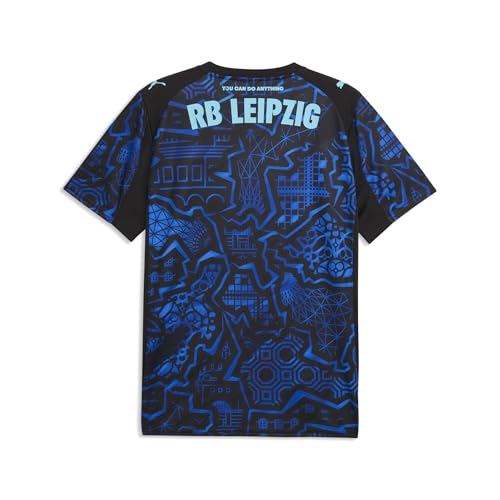 PUMA Men's RB Leipzig Special Edition Jersey Replica, Black-Bluemazing SS26, Medium RBL Replica by PUMA - Used condition - Image 4