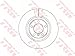 Produktbild TRW DF6616S Bremsscheibe Scheibenbremsen, Bremsscheiben (x2)