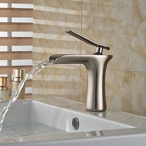 Mitigeur de lavabo cascade pour salle de bain familiale et lavage des mains confortable