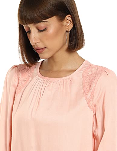 Image of Cherokee Women's Solid Regular Fit Blouse