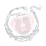 FANCIBAND 925スターリングシルバーチャームブレスレット、上品なシルバーチェーン 調節可能なビーズブレスレット 女性へのシンプルなジュエリーギフト, 3 in 1, シルバー, 宝石なし