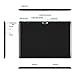 MaiTai Tablet 10 Inch, Android 10, 4G LTE, 64GB Ram, 4GB ROM, Octa Core, HD, WiFi, GPS, GSM, Dual Sim Card, Cheap, 1080P IPS (Black)