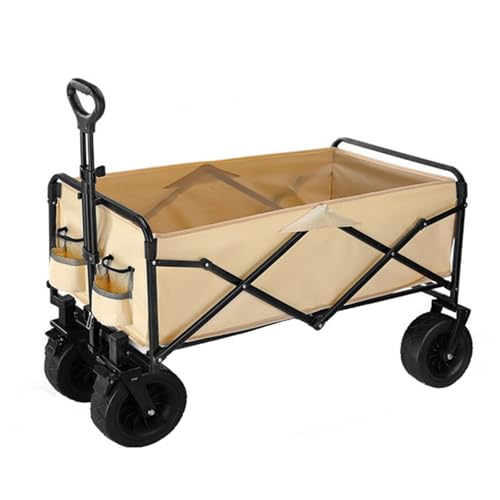 Carrello da campeggio pieghevole a 4 ruote for carichi pesanti