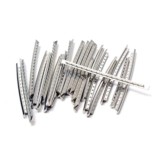 Futihana 24 Unids/Set Alambre de Traste de Guitarra de Acero Inoxidable 24 Trastes de DiapasóN 2,7Mm para Piezas de Guitarra AcúStica