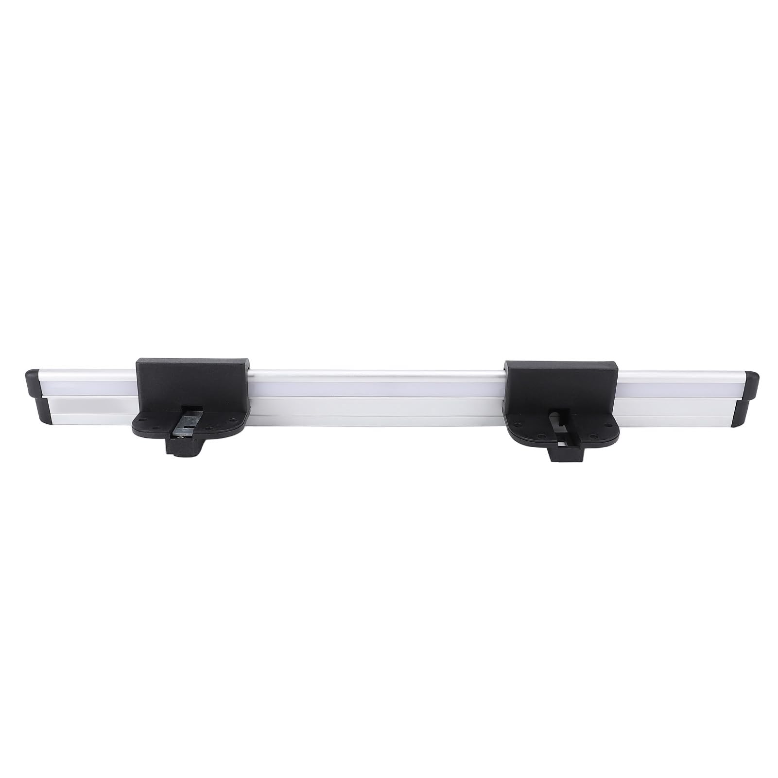 Aramox Table de la Table de VR 20 Pouces Piste en Aluminium Réglable pour le Rail pour Véhicule de Camping Remorque de Camping-car