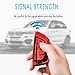 Intermerge for BMW Key Fob Cover,Blade Shape Soft TPU Key Case Shell Pouch for BMW New BMW X1 X3 X5 X6,BMW Series 1 2 5 7 Keyless Entry BMW Key Cover-Red