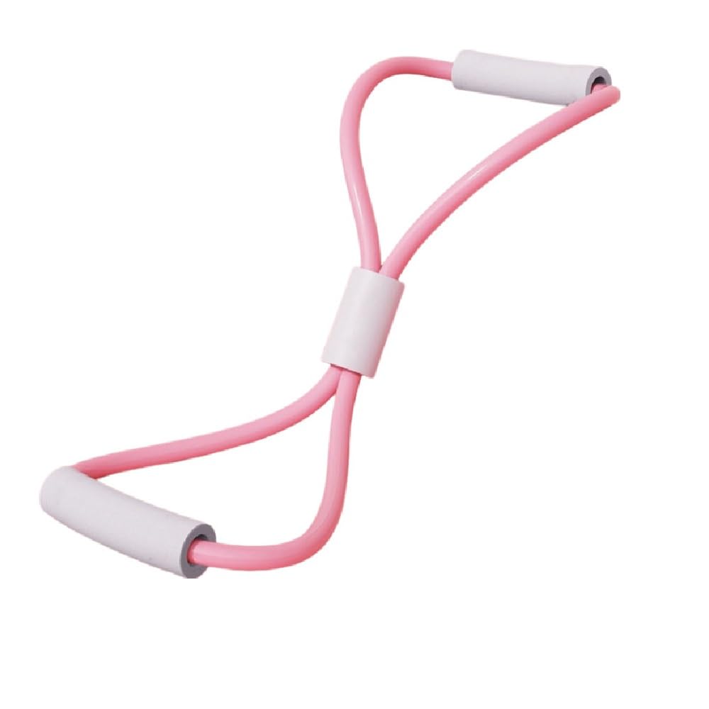 RIVAAN Home Gym Resistance Bands for Full-Body Workout & Stretching - Figure 8 Tensioner, Elastic Tubes, Pilates Straps, Chest Expander, Men & Women's Fitness, Muscle Training(1 Piece, Random Colour)-image-11