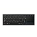 Logitech K830 Illuminated Living-Room Keyboard with Built-in Touchpad – Easy-access Media Keys and Shortcut Keys for Windows or Android -  920-007182
