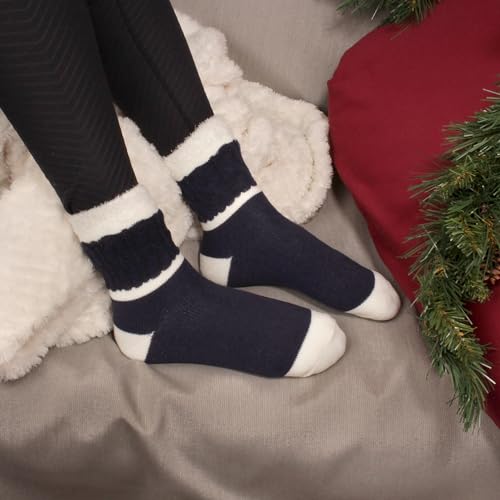Image of BambooMN Women's Double Layer Thick Cabin Winter Socks - 3 Pairs