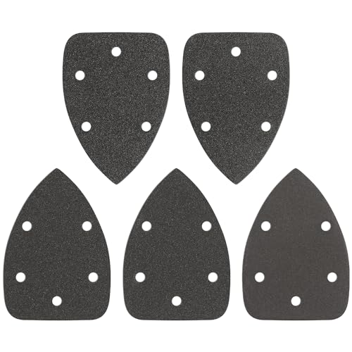 ZEHIQ 100 Pieces Mouse Detail Sander Sandpaper, Mouse Sanding Disc Hook - View #6