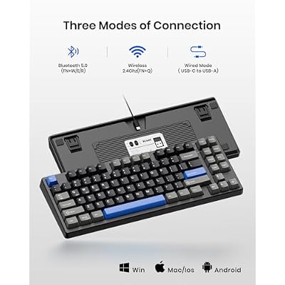 Kisnt KN85 & KN104 Wireless Mechanical Keyboard