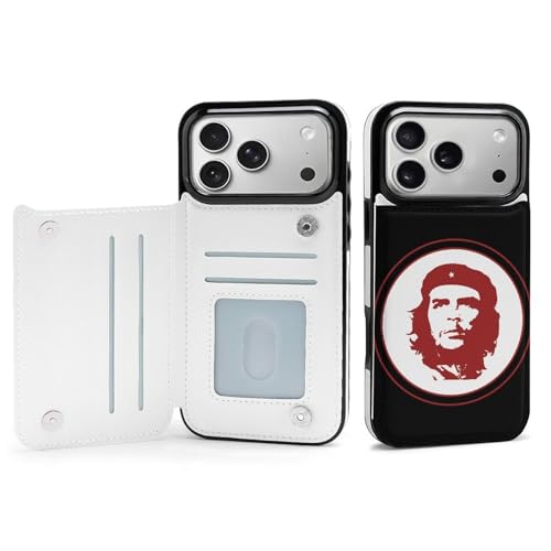 iPhone 17 Pro Max 用 ケース 手帳型 革命の英雄 チェ・ゲバラ アイフォン17用 対応 スマホケース Case 財布型 カード収納 携帯ケース おしゃれ