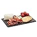 Juvale Mini Charcuterie Boards - 6-Pack, 6 x 8.75 in, Black Slate - Slate Charcuterie Boards & Cheese Platter for Sushi & Appetizers