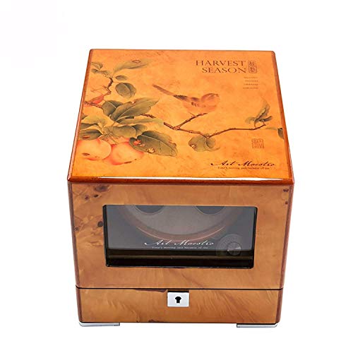 Watch winder pour montre automatique boîtier single jaune