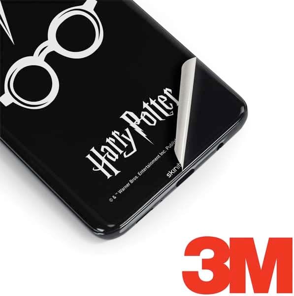 Skinit Decal Phone Skin Compatible with Samsung Galaxy S9 - Officially Licensed Warner Bros Harry Potter Scar and Glasses Design