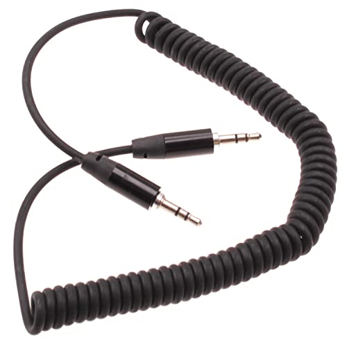Cable Auxiliar Audio Jack 3.5mm en espiral miniatura 1
