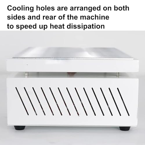 Machine d'emballage de cellophane compacte avec plaque chauffante réglable - 6