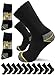 Produktbild sogzz Arbeitssocken Herren | 10 Paar | Arbeit Socken, Arbeitersocken z.B. für Arbeitsschuhe, Work Socks, Modell: Work Basic, 39-42, Schwarz/Grau