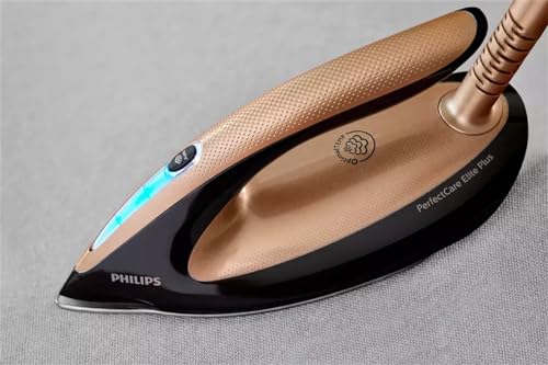 Miglior Ferro da Stiro Philips (2024) 21 Philips PerfectCare Elite Plus GC9682/80, Ferro da Stiro a Caldaia 2700 W, Vapore Continuo 165 g/min, Colpo Vapore 600g, Serbatoio Estraibile 1.8 L, Pressione 8 bar
