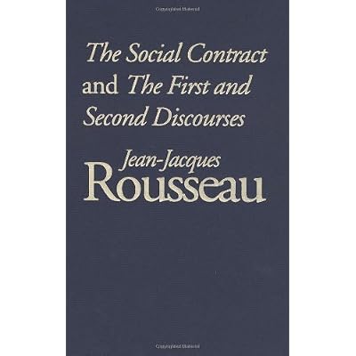 The Social Contract and The First and Second Discourses