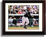 Nolan Arenado The Swing Autograph Replica Print - Framed 8x10